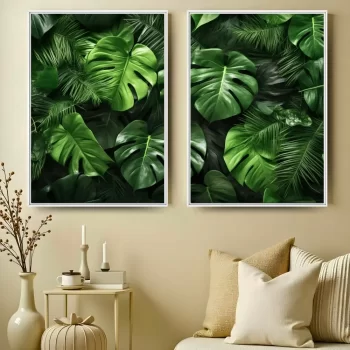 Kit Quadro Decorativo Costela De Adão II