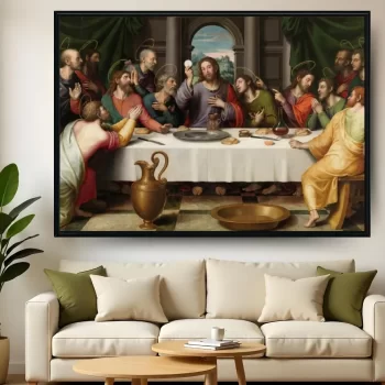 Quadro Decorativo A Última Ceia