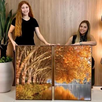 Kit Quadro Decorativo Mirror Lake II