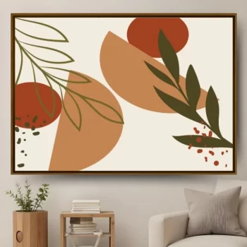 Quadro Decorativo Boho Art Tons Quentes l