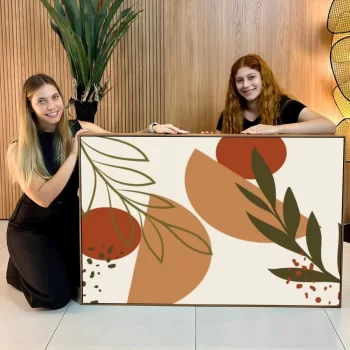 Quadro Decorativo Boho Art Tons Quentes l
