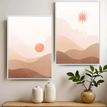 Kit Quadro Decorativo Fases l