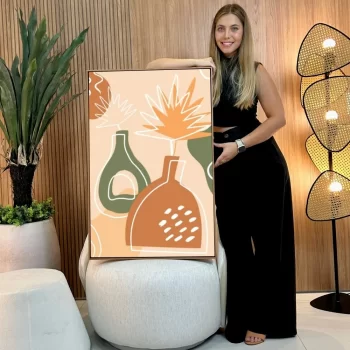 Quadro Decorativo Boho Abstrato lll