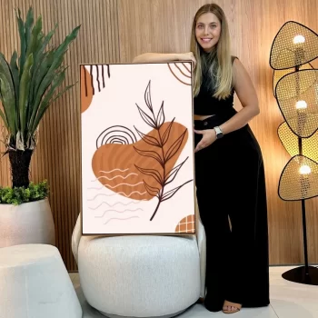 Quadro Decorativo Abstract Art ll