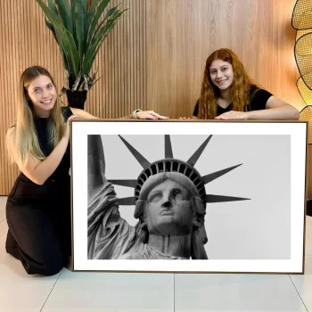 Quadro Decorativo Estátua Da Liberdade USA