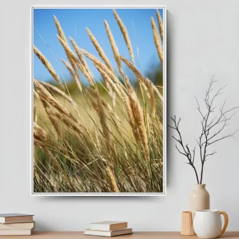 Quadro Decorativo Capim Dos Pampas