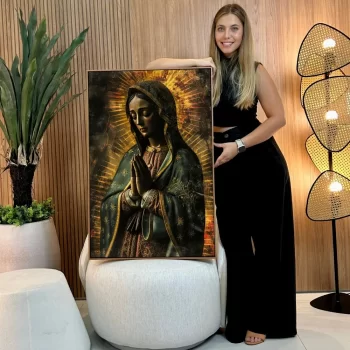 Quadro Decorativo Nossa Senhora De Guadalupe