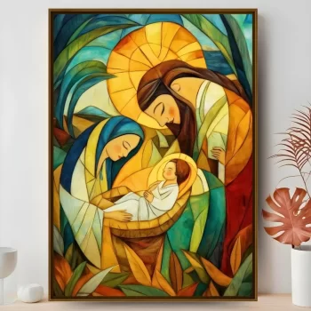 Quadro Decorativo Sagrada Família