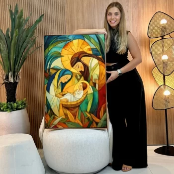 Quadro Decorativo Sagrada Família