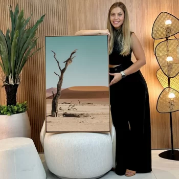Quadro Decorativo Árvore Seca Com Dunas I