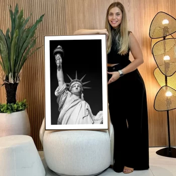 Quadro Decorativo Estátua Da Liberdade USA II