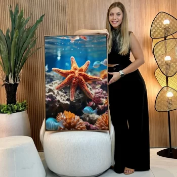 Quadro Decorativo Estrela Do Mar