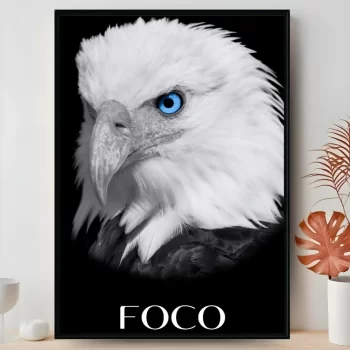 Quadro Decorativo Águia Foco