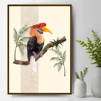 Quadro Decorativo Pássaros Edit IV