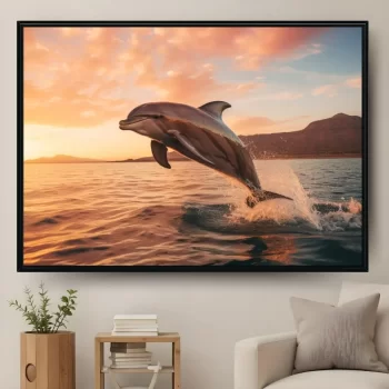 Quadro Decorativo Golfinho l