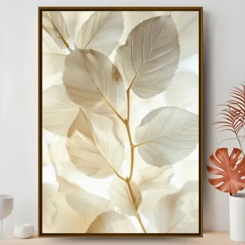 Quadro Decorativo Flores Clean III