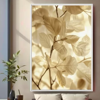 Quadro Decorativo Flores Clean V