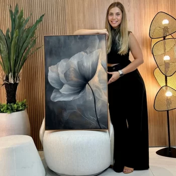 Quadro Decorativo Dark Flower I