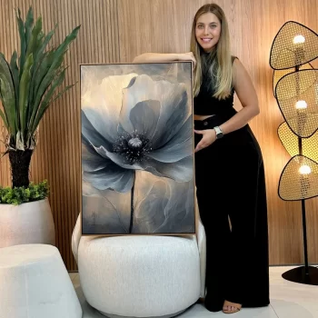 Quadro Decorativo Dark Flower II