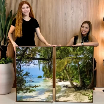 Kit Quadro Decorativo Praia I