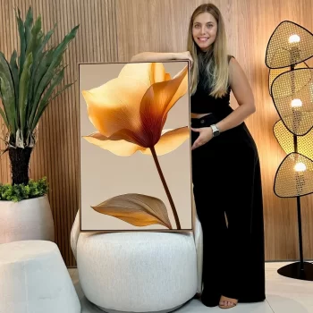 Quadro Decorativo Orange Flower II