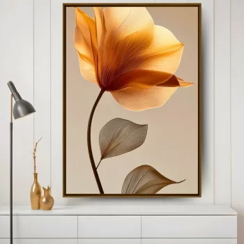Quadro Decorativo Orange Flower III
