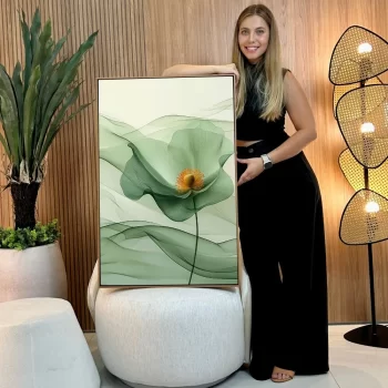 Quadro Decorativo Green Flower I