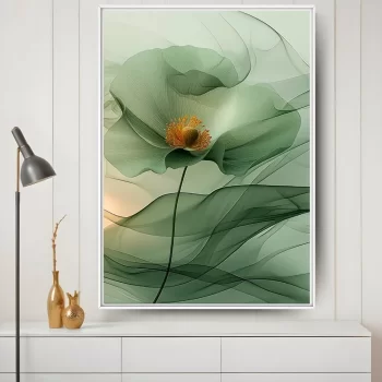 Quadro Decorativo Green Flower III