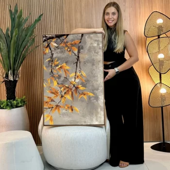 Quadro Decorativo Pintura Vintage III