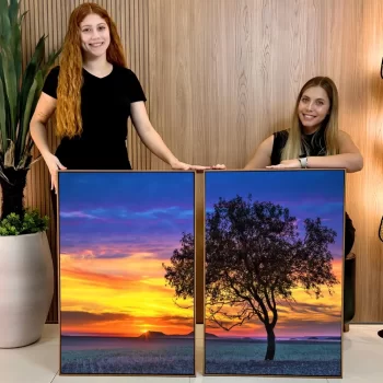 Kit Quadro Decorativo Paisagem Natural