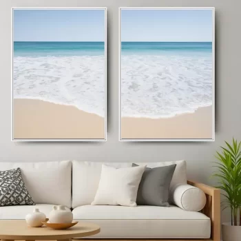 Kit Quadro Decorativo Praia II