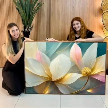 Quadro Decorativo Flor Fruta Cor I