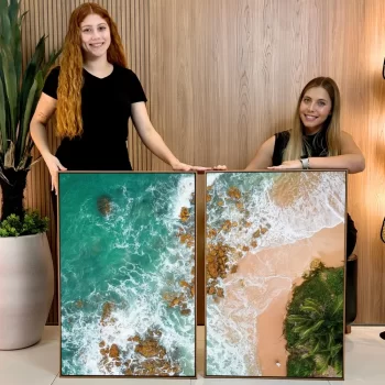 Kit Quadro Decorativo Praia III