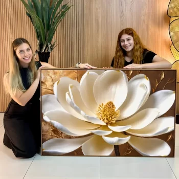 Quadro Decorativo Flor Delicada