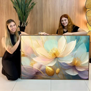 Quadro Decorativo Flor Fruta Cor II