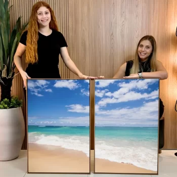 Kit Quadro Decorativo Praia IV