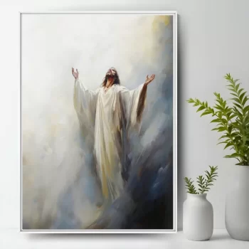 Quadro Decorativo Pintura Jesus Cristo