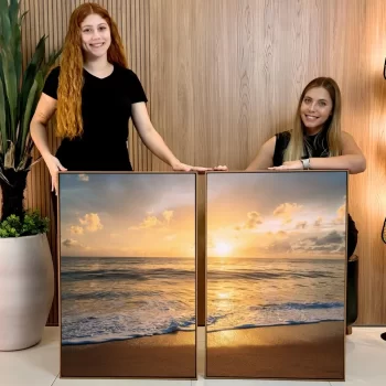 Kit Quadro Decorativo Praia V