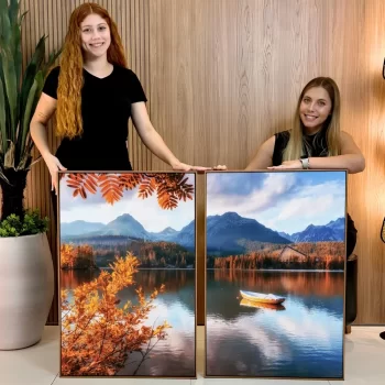 Kit Quadro Decorativo Tranquil River