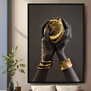 Quadro Decorativo African Woman IV