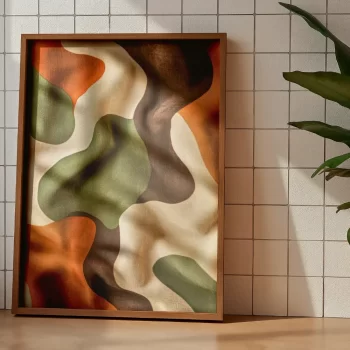 Quadro Decorativo Abstrato Camu