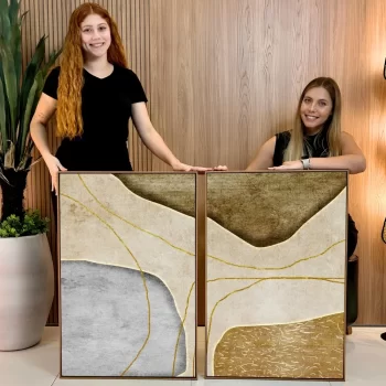 Kit Quadro Decorativo Formas Geométricas II