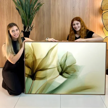 Quadro Decorativo Flores em Harmonia