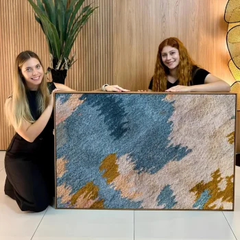 Quadro Decorativo Texturas em Movimento