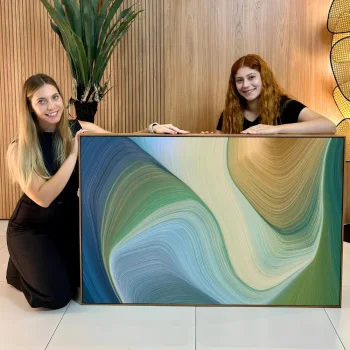 Quadro Decorativo Ritmo das Formas