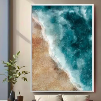 Quadro Decorativo Horizonte Azul