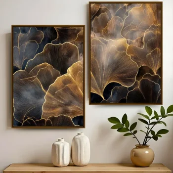 Kit Quadro Decorativo Beleza Botânica