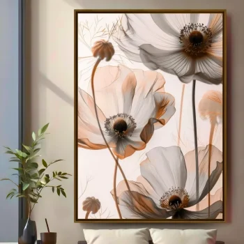 Quadro Decorativo Floral Elegance