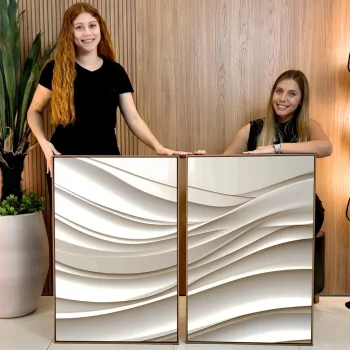 Kit Quadro Decorativo Impacto Suave