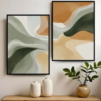Kit Quadro Decorativo Campo Expandido